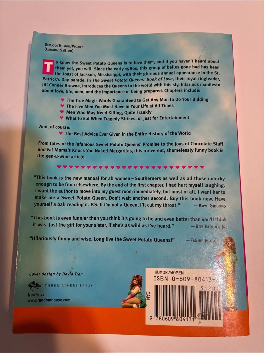 Three Rivers Press paperback copy